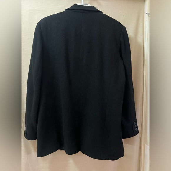 Vintage Eddie Bauer Wool Angora Blend Blazer Jacket Tall Large - Picture 10 of 10